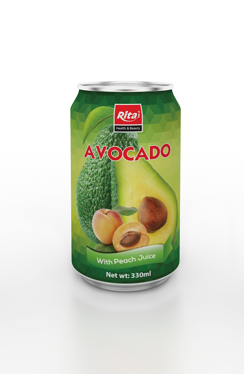 330ml الأفوكادو مع عصير الخوخ